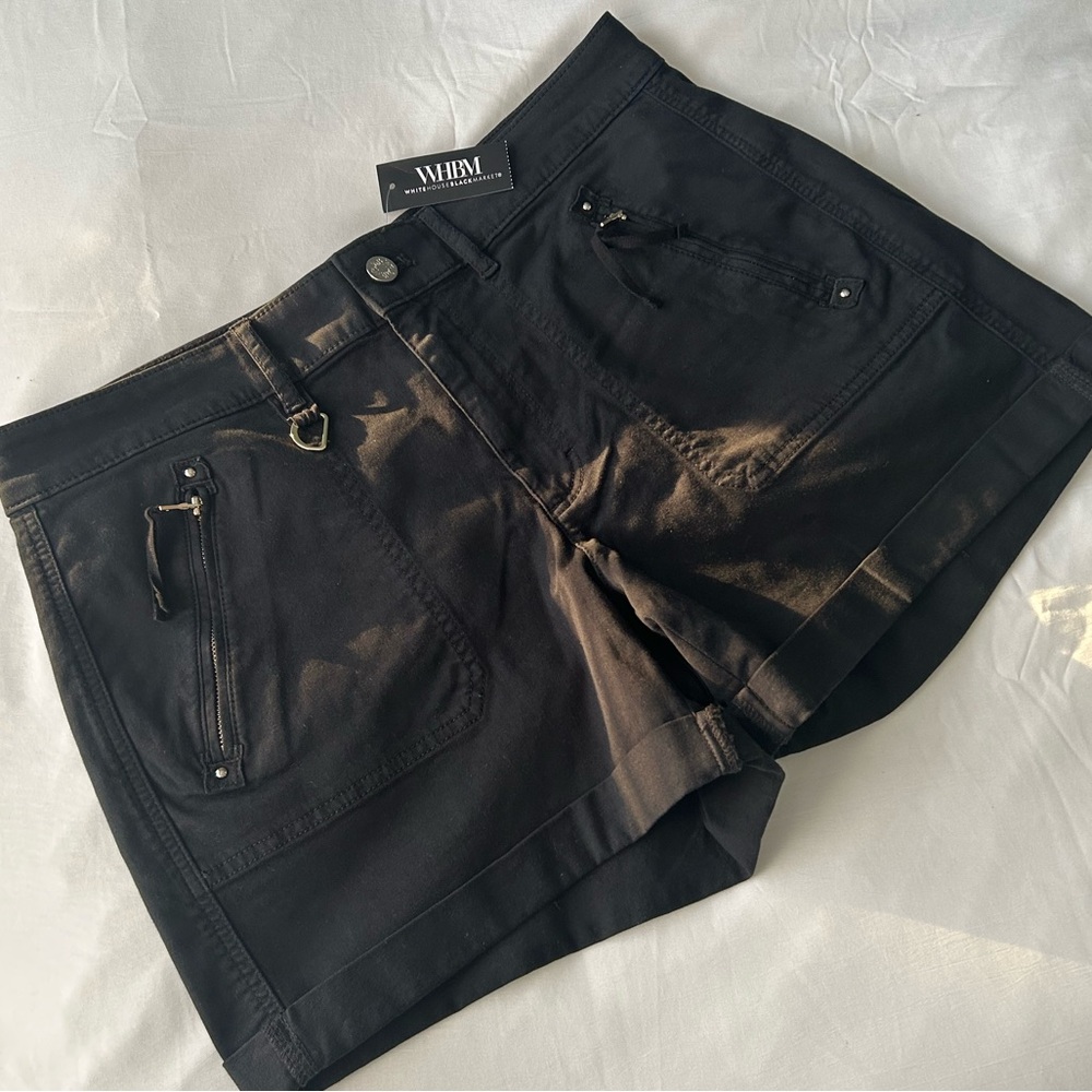 WHBM Pret-A-Play Mid-Rise Shorts